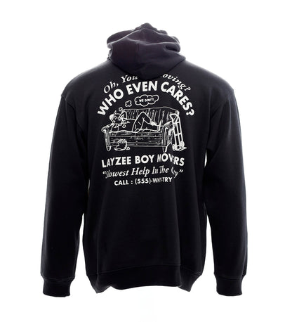 VANS MOVING CO PULLOVER BLACK