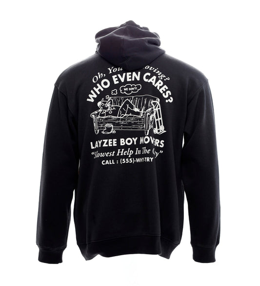 VANS MOVING CO PULLOVER BLACK