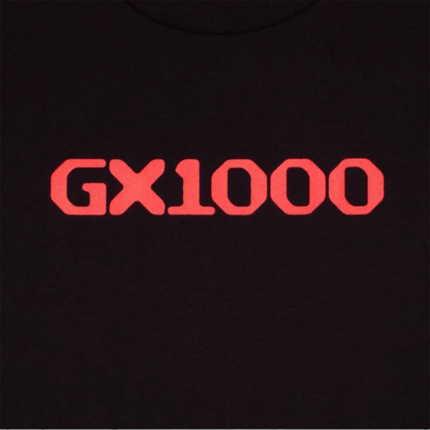 GX1000 OG LOGO TEE BLACK RED