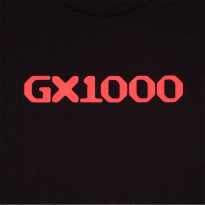 GX1000 OG LOGO TEE BLACK RED