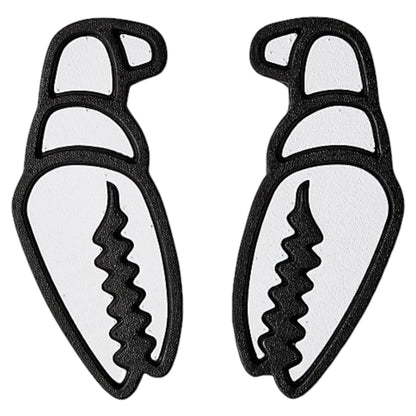 CRAB GRAB MEGA CLAW STOMP PADS NOIR/BLANC