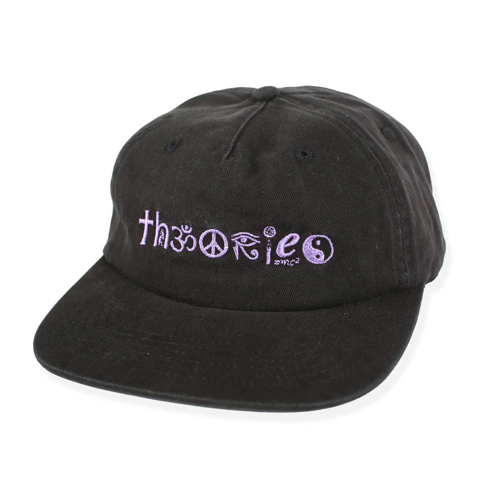 THEORIES COEXIST DENIM HAT BLACK