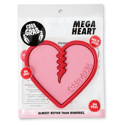 CRAB GRAB MEGA HEART BUBBLEGUM STOMP PAD