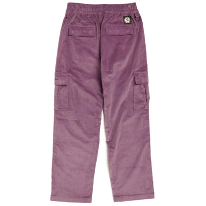 WELCOME CHAMBER CORDUROY CARGO PANT PURPLE