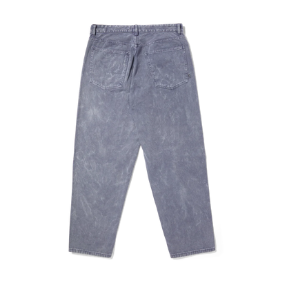 HUF CROMER WASHED PANTALON DUST VIOLET