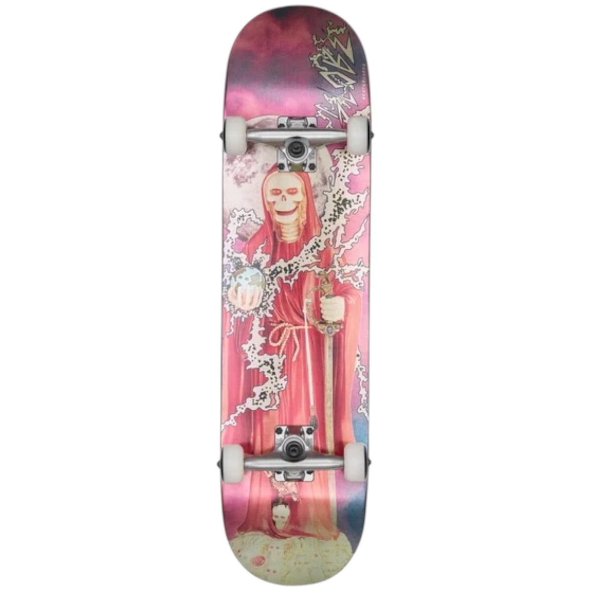 GLOBE G1 DOWNTOWN DOOM SILVER RED 8.0