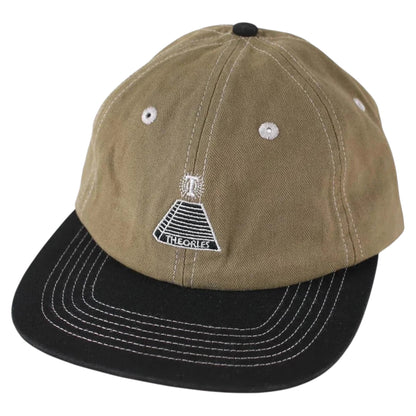 THEORIES SCRIBBLE HERRINGBONE SNAPBACK HAT BLACK OLIVE