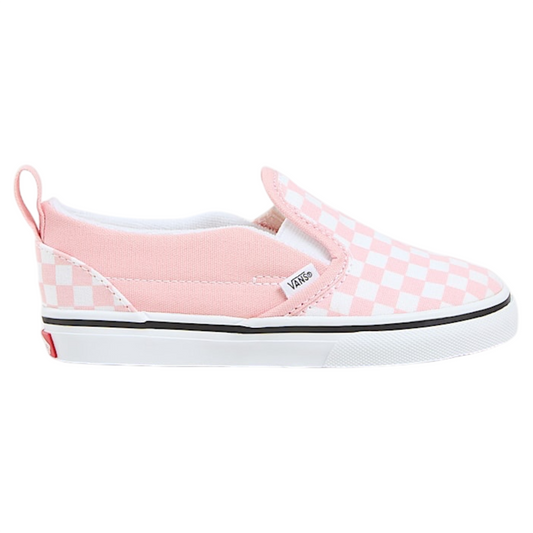 VANS SLIP-ON V PINK CHECHERBOARD TODDLER