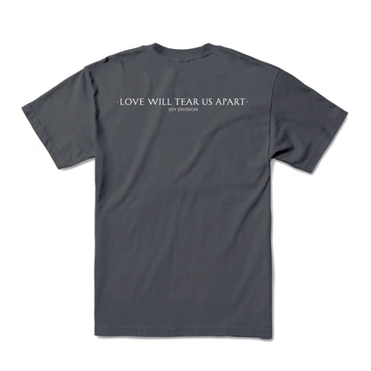 JOY DIVISION LOVE WILL NOUS APART TEE GRAPHITE