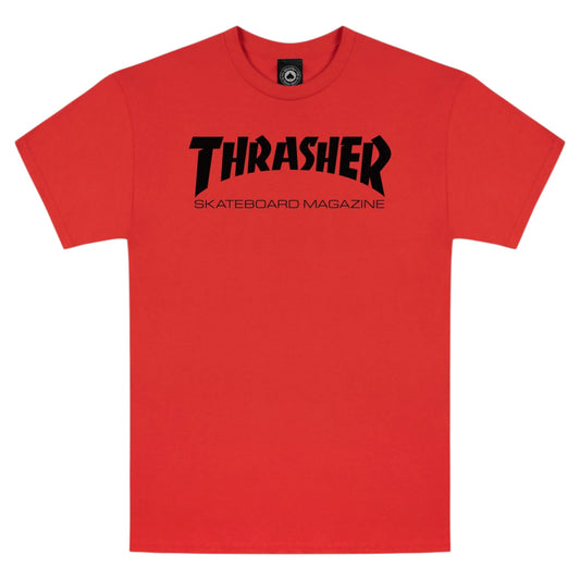THRASHER SKATE MAG YOUTH TEE RED