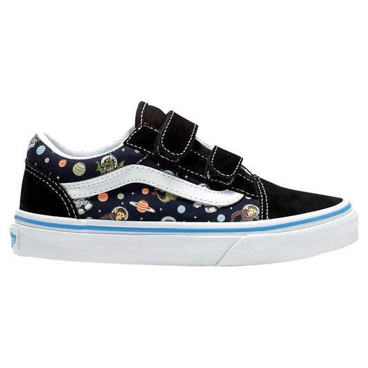 VANS OLD SKOOL V GLOW COSMIC ZOO NOIR BLEU