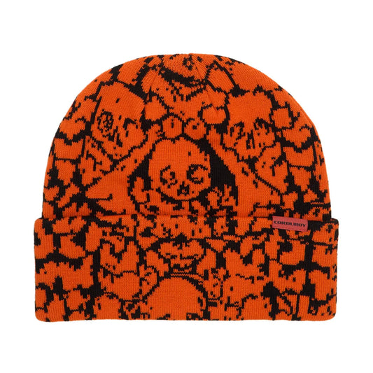 CORDUROY CATACOMBS BEANIE SAFETY ORANGE