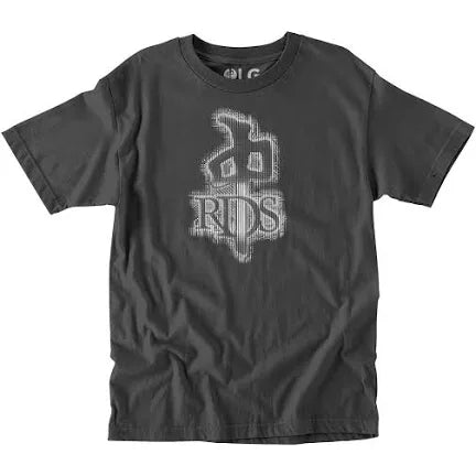 RDS T-SHIRT LIQUID CRYSTAL OG CHARCOAL