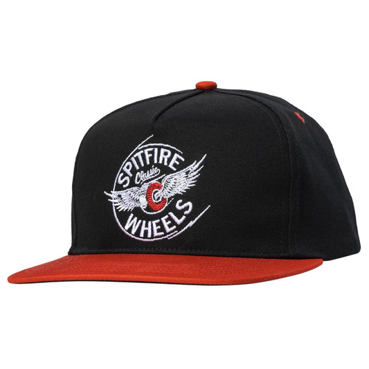 SPITFIRE FLYING CLASSIC SNAPBACK BLACK RED