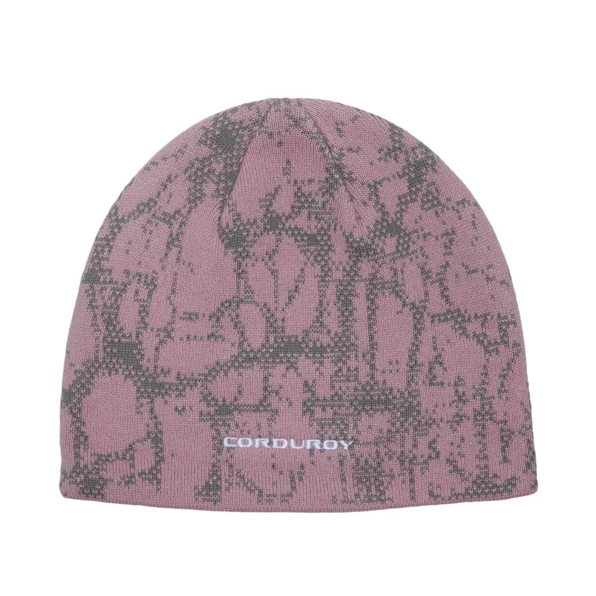 CORDUROY NEURON BEANIE DUSTY PINK