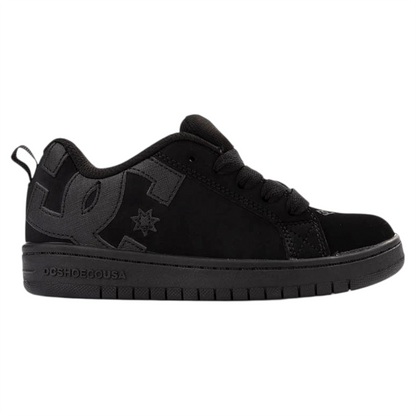 DC COURT GRAFFIK YOUTH BLACK BLACK