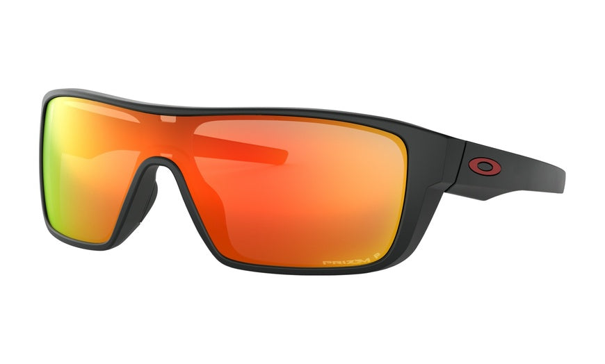 OAKLEY STRAIGHTBACK NOIR MAT/ PRIZM RUBIS POLARISÉ