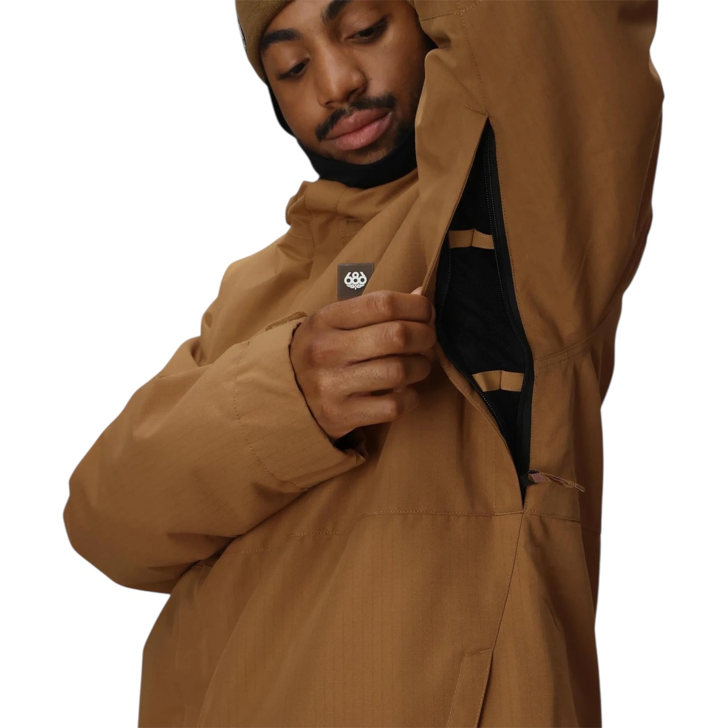686 MENS FOUNDATION INSULATED JACKET CARAMEL RIPSTOP 2026
