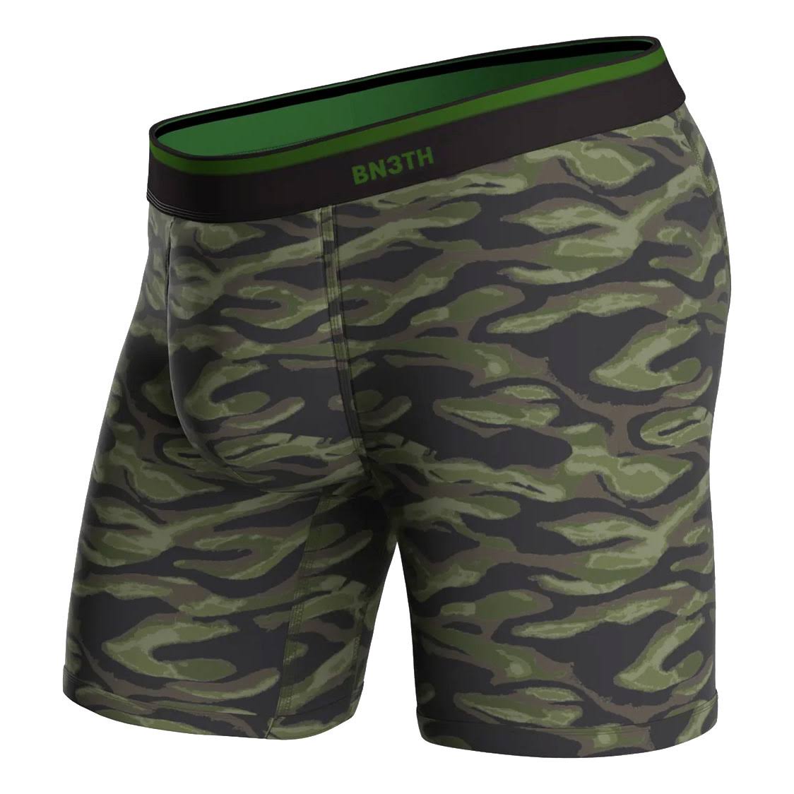 BN3TH BOXER CLASSIQUE IMPRIMÉ AQUARELLE CAMO VERT