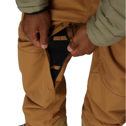 686 MENS HOT LAP INSULATED BIB CARAMEL RIPSTOP 2026