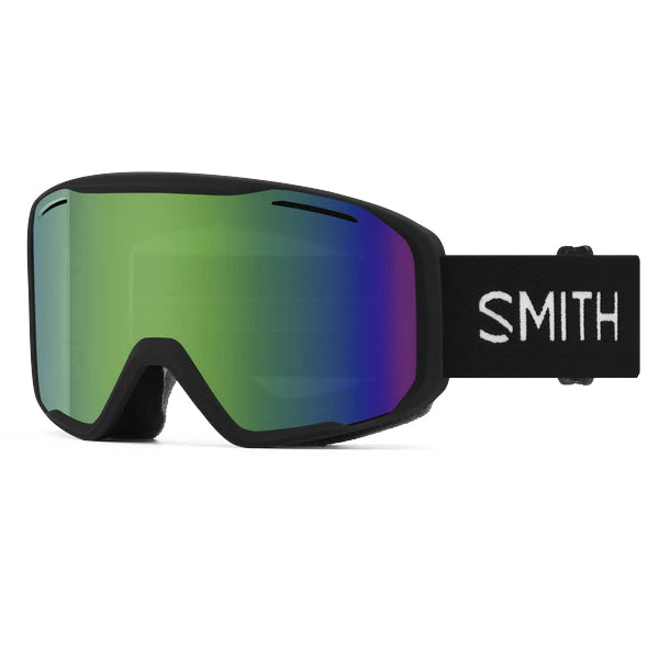 SMITH BLAZER BLACK GOGGLES GREEN SOL-X MIRROR LENS