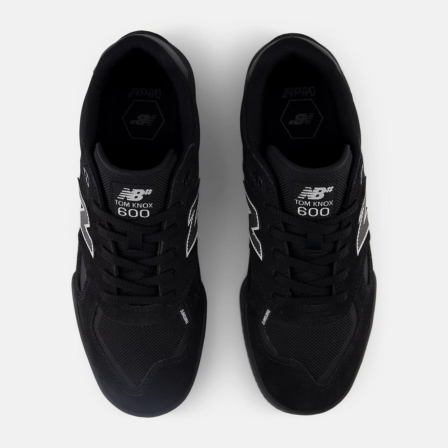 NEW BALANCE NUMERIC TOM KNOX 600 BLACK WHITE