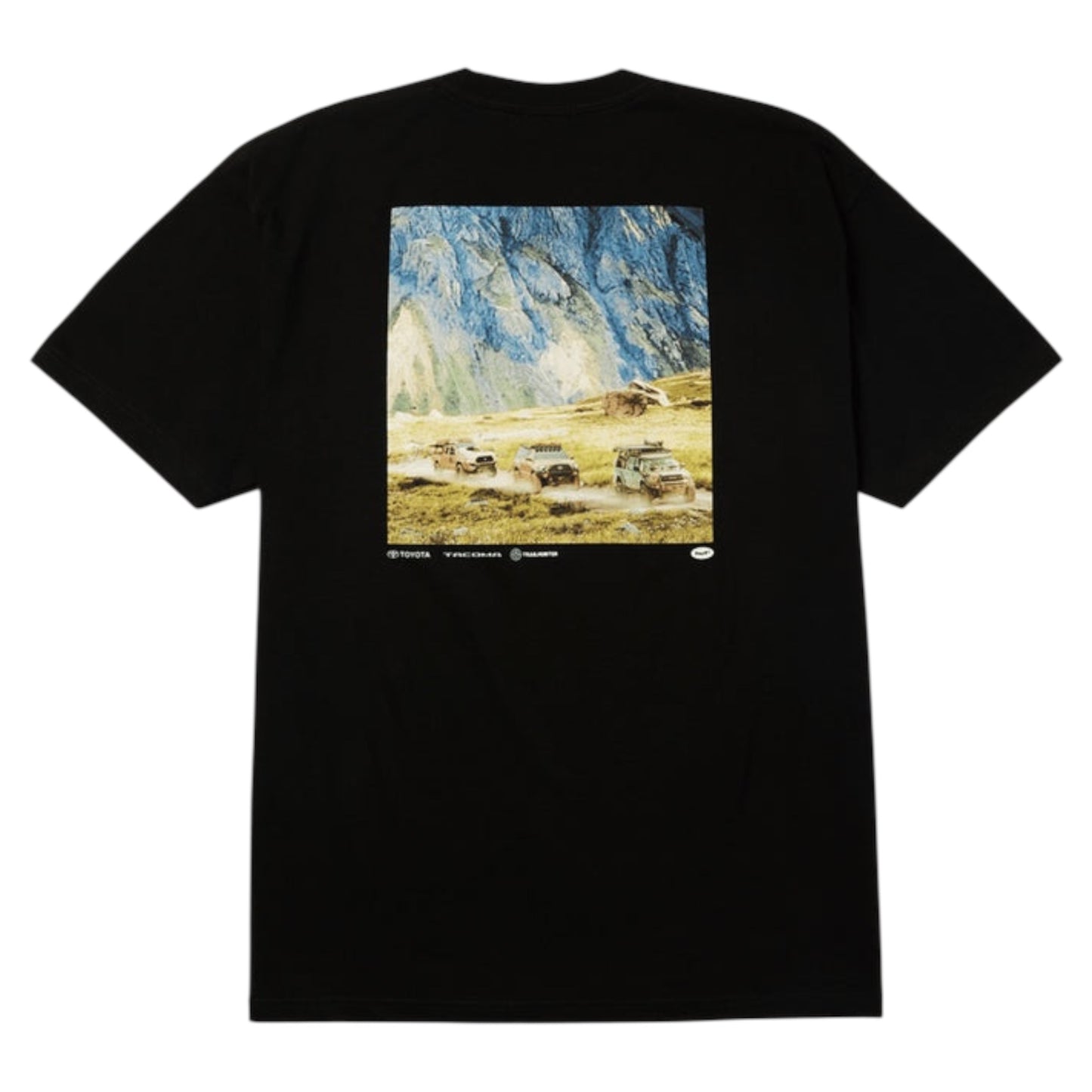 HUF X TOYOTA CONVOY TEE BLACK