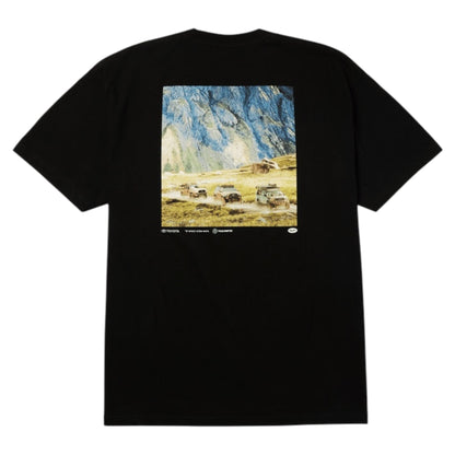 HUF X TOYOTA CONVOY TEE BLACK