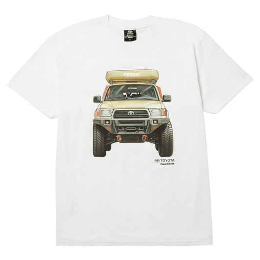 HUF X TOYOTA 4 RUNNER TEE WHITE