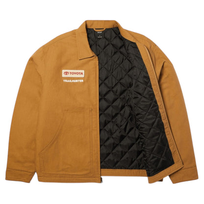 HUF X TOYOTA TRAILHUNTER WORK JACKET BROWN