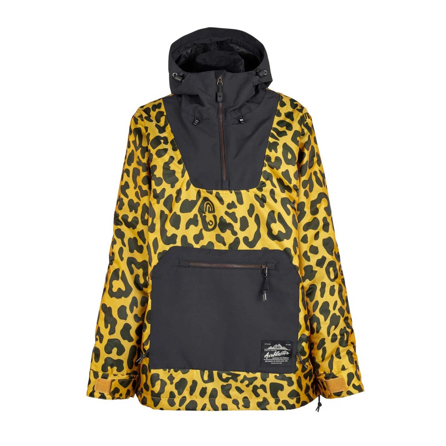 AIRBLASTER WOMENS FREEDOM PULLOVER LEOPARD SHIMMER