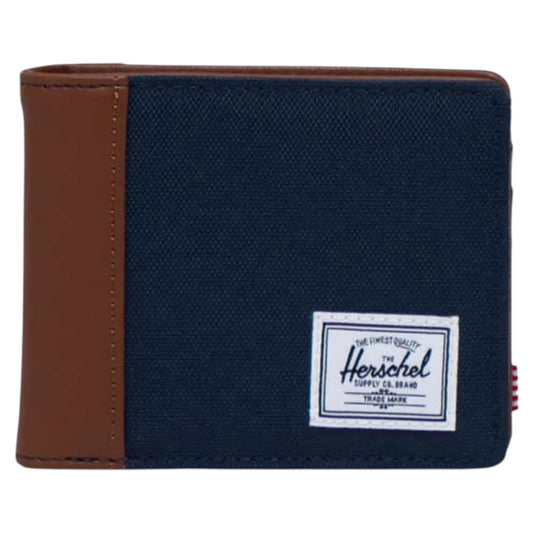 HERSCHEL HANK WALLET NAVY TAN