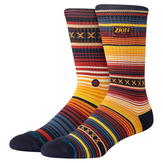 STANCE CURREN PARKS SNOW SOCKS NAVY