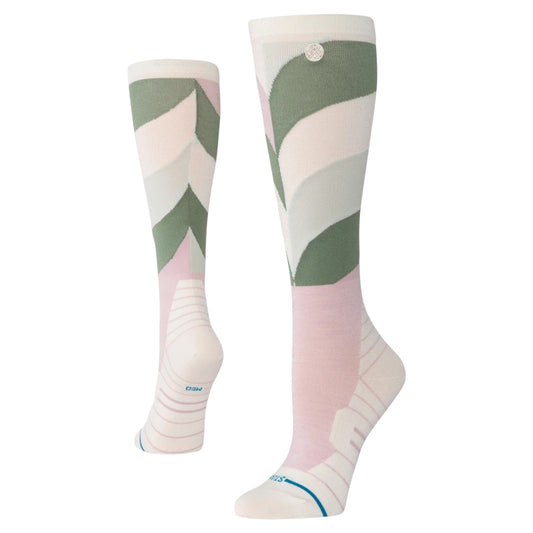 STANCE WOMENS GEO PETALS UL WOOL SOCK LILAC