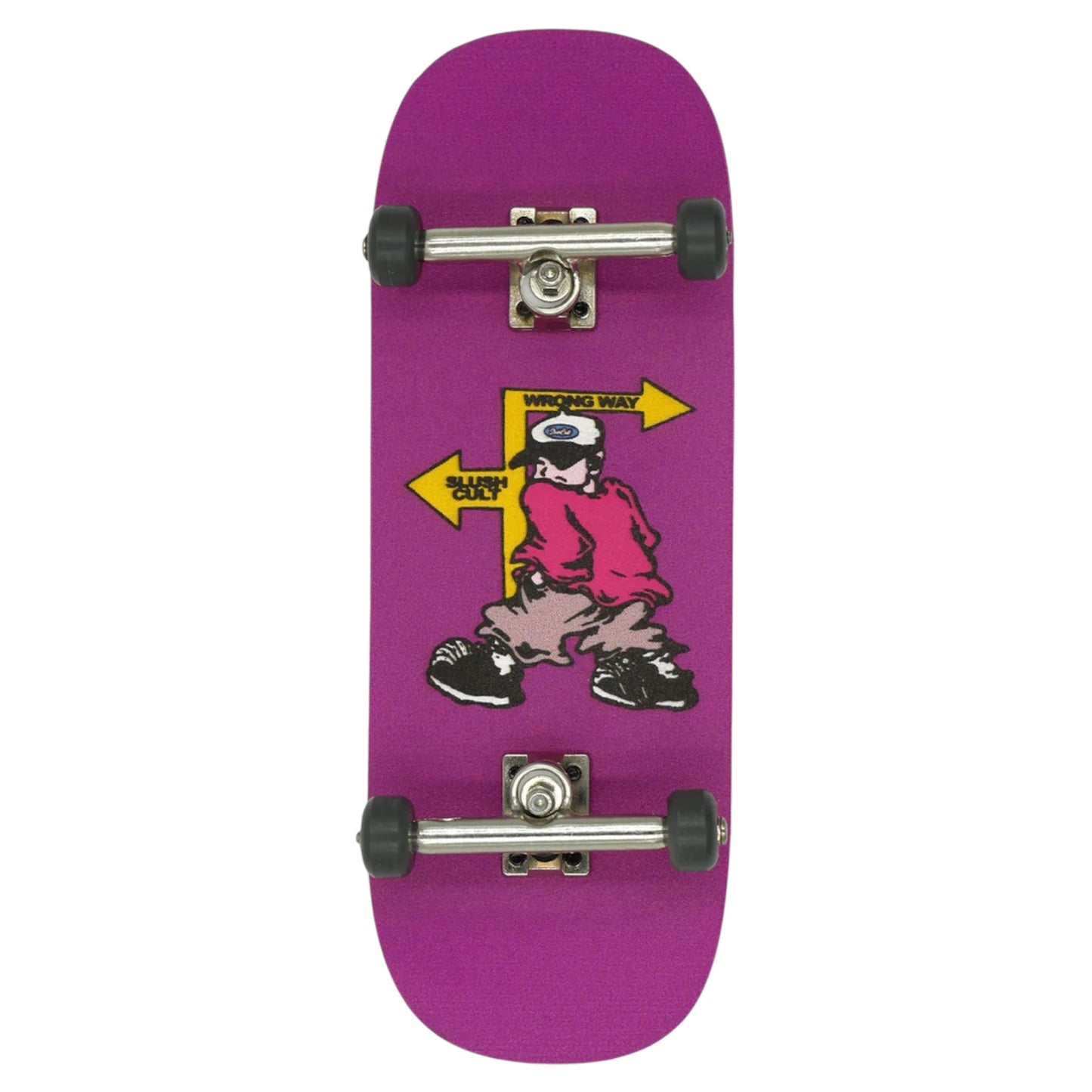 SLUSHCULT WRONG WAY GROM FINGERBOARD COMPLETE