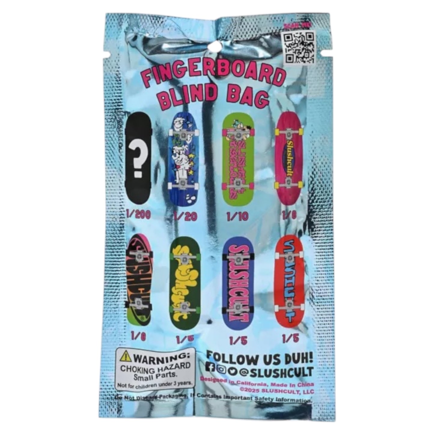 SLUSHCULT BLIND BAG GROM FINGERBOARD COMPLETE