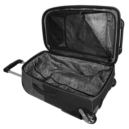 PROJEKT CARRY ON 202 SUITCASE BLACK/GREY