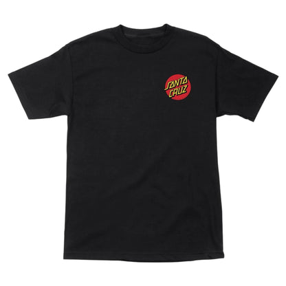 SANTA CRUZ MEEK SLASHER TEE BLACK
