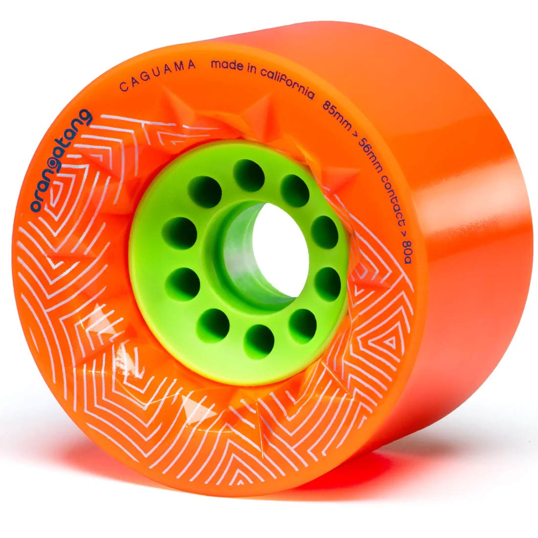 ORANGATANG CAGUAMA 80A WHEELS ORANGE 85MM