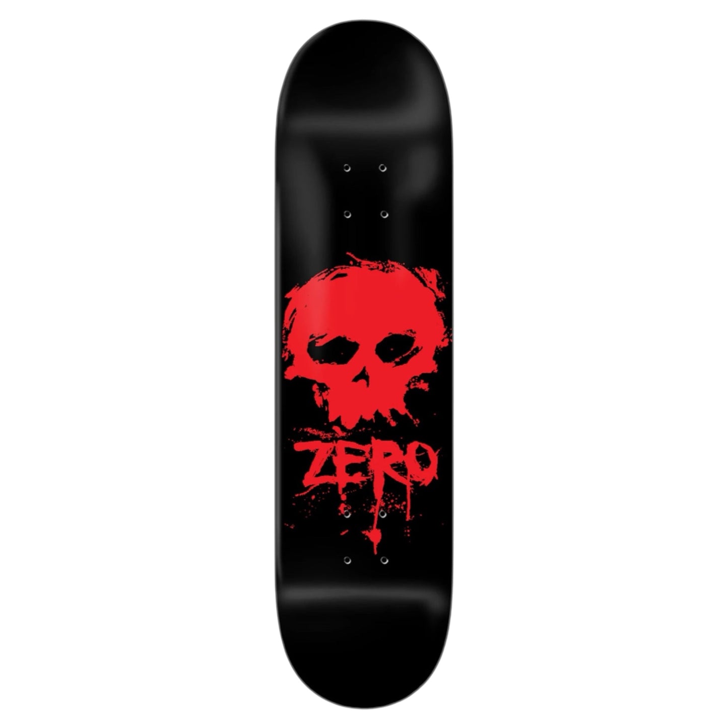 ZERO BLOOD SINGLE SKULL MATTE DECK 8.25