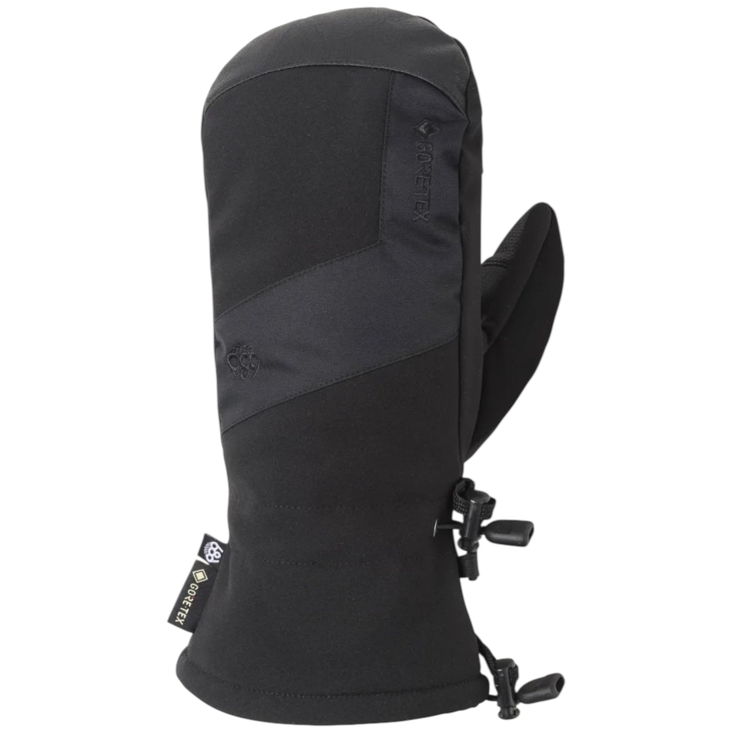 686 MENS GORE-TEX LINEAR MITT BLACK BLACK