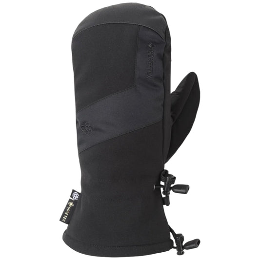 686 MENS GORE-TEX LINEAR MITT BLACK BLACK