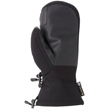 686 MENS GORE-TEX LINEAR MITT BLACK BLACK