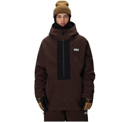 686 GHOST 2.5L ANORAK JACKET COFFEE CORDUROY