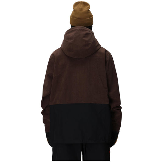 686 GHOST 2.5L ANORAK JACKET COFFEE CORDUROY