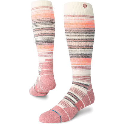 STANCE CURREN SNOW SOCKS DUSTY ROSE