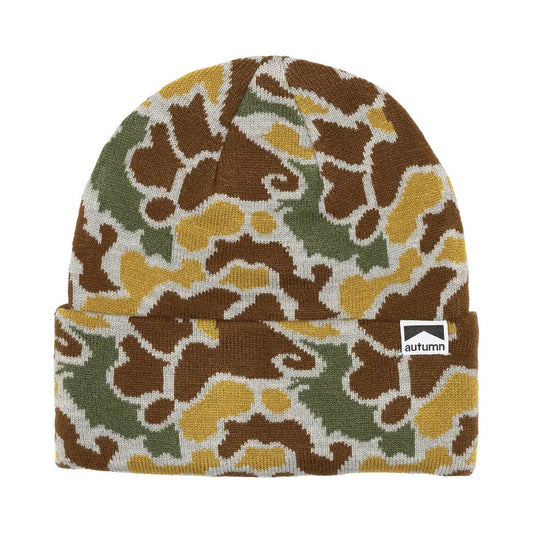 BONNET CAMO AUTOMNE CANARD GRIS