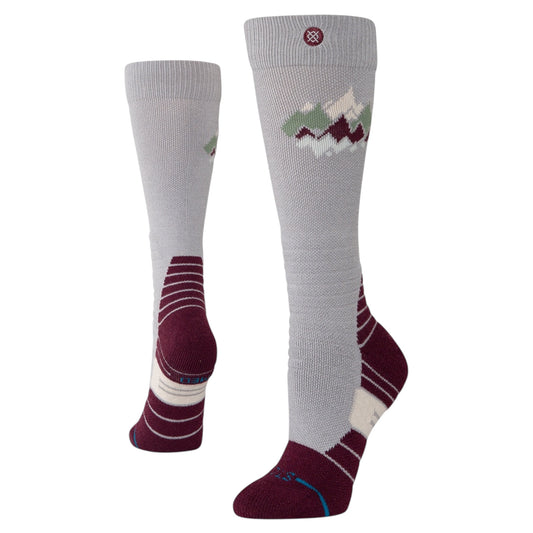 STANCE WOMENS PEAKS MID WOOL SNOW FIG