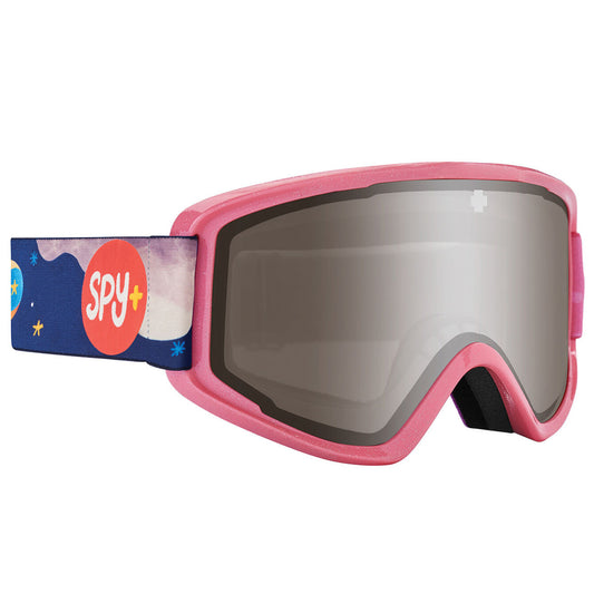 SPY CRUSHER ELITE JR ECO SO LAZO GOGGLES BRONZE SILVER MIRROR