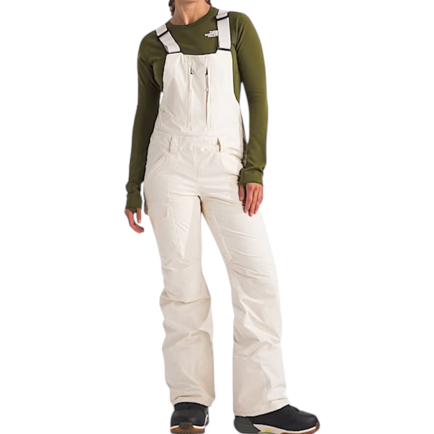 NORTH FACE WOMENS FREEDOM BIB WHITE DUNE